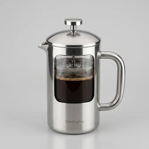 SterlingPro Double Wall French Press